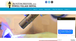 Desktop Screenshot of powellvillagedental.com